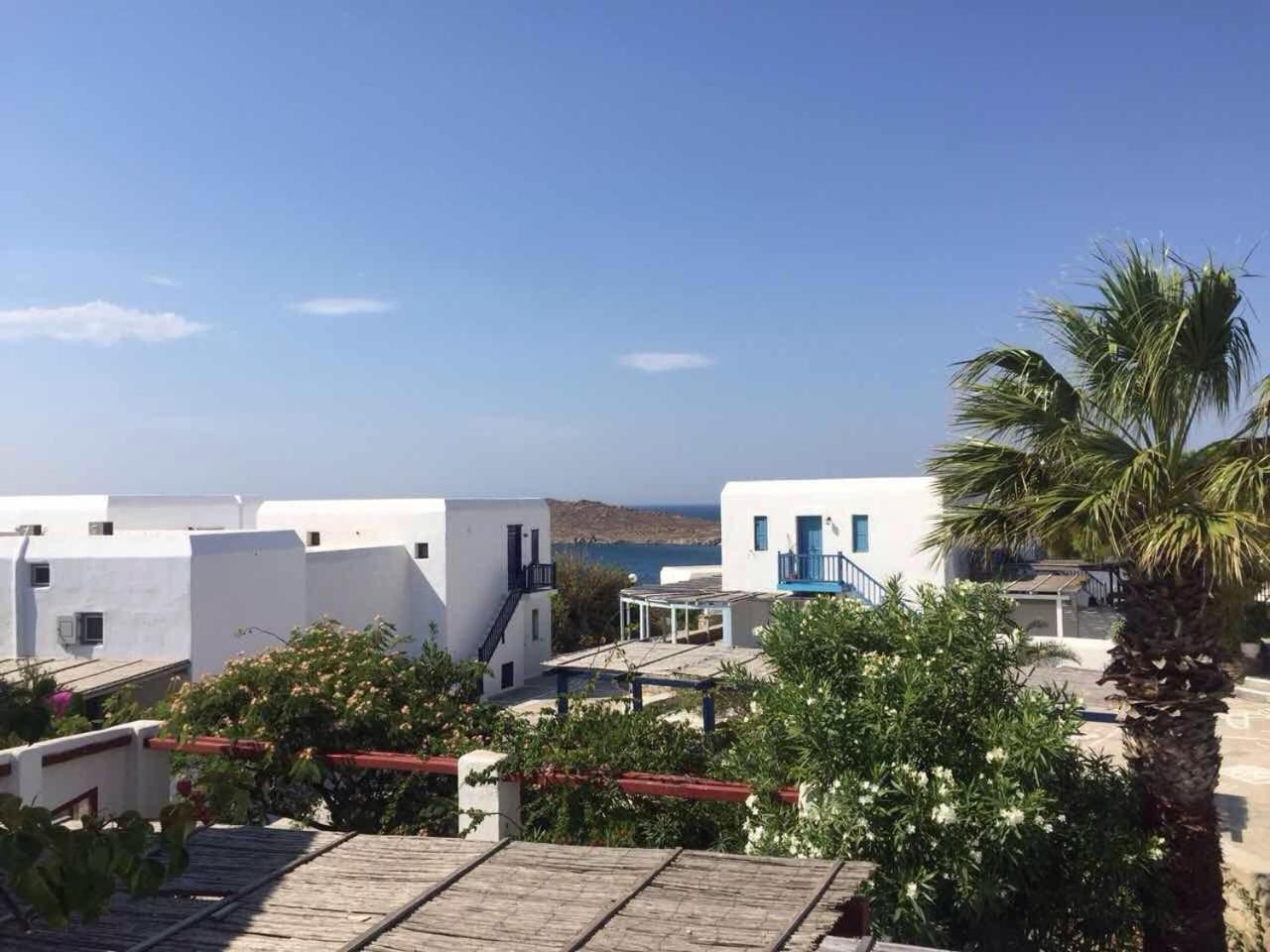 Villa Mykonian House With Shared Pool Ornos  Exterior foto