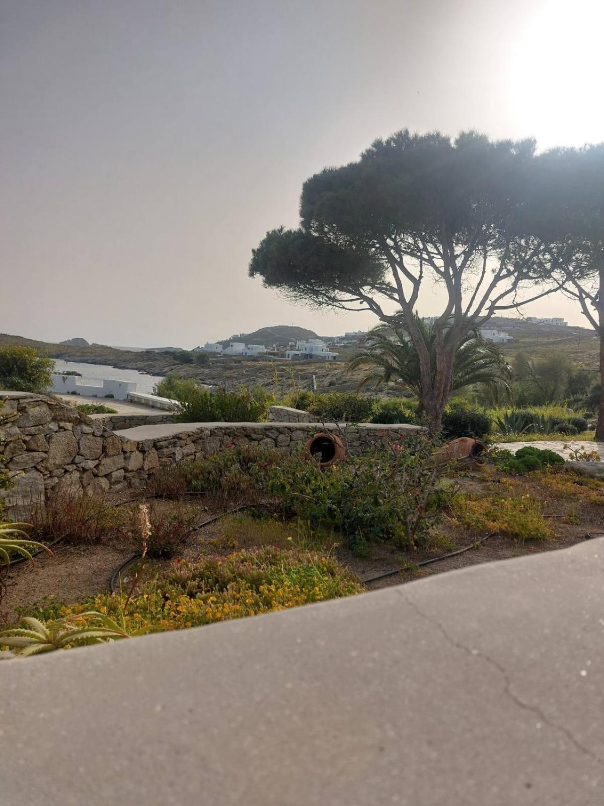 Villa Mykonian House With Shared Pool Ornos  Exterior foto